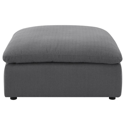 Hobson - Square Upholstered Ottoman CoasterElevations