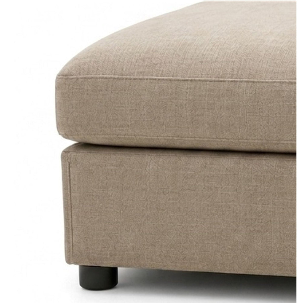 Ottoman With Durable Upholstery For Versatile Use Home Essentials