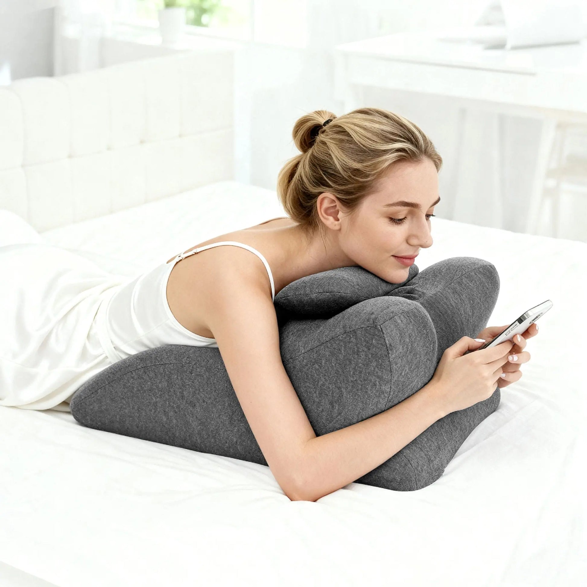 Ergonomic Spinal Posture Support Bed Pillow Daily Nest