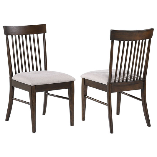 Everton - Wood Dining Side Chair (Set of 2) - Dark Walnut CoasterEveryday