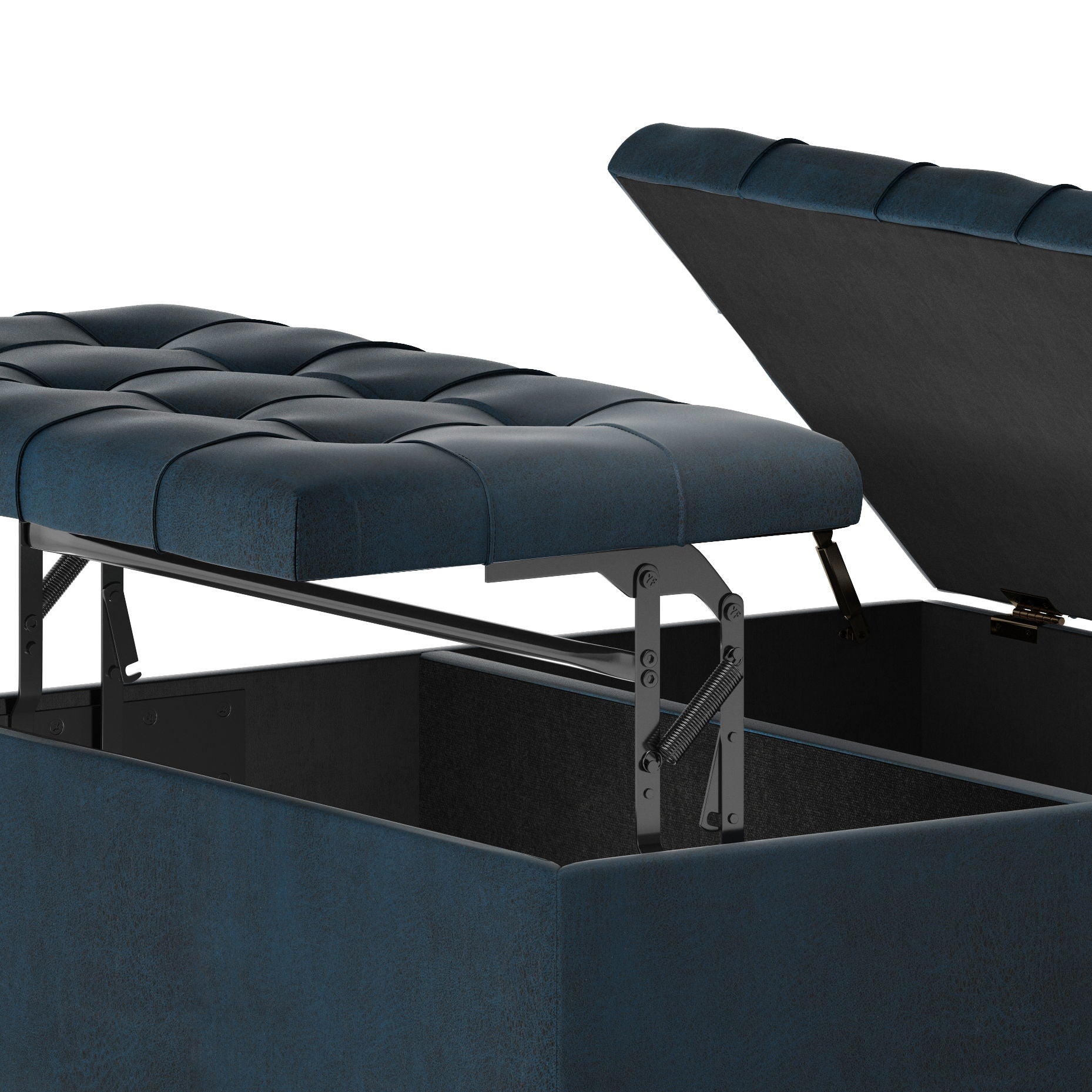 Harrison - Large Coffee Table Storage Ottoman Simpli-Home