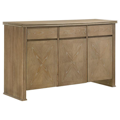 Adina - 2-Door Sideboard Server - Distressed Light Brown Coaster Fine Furniture