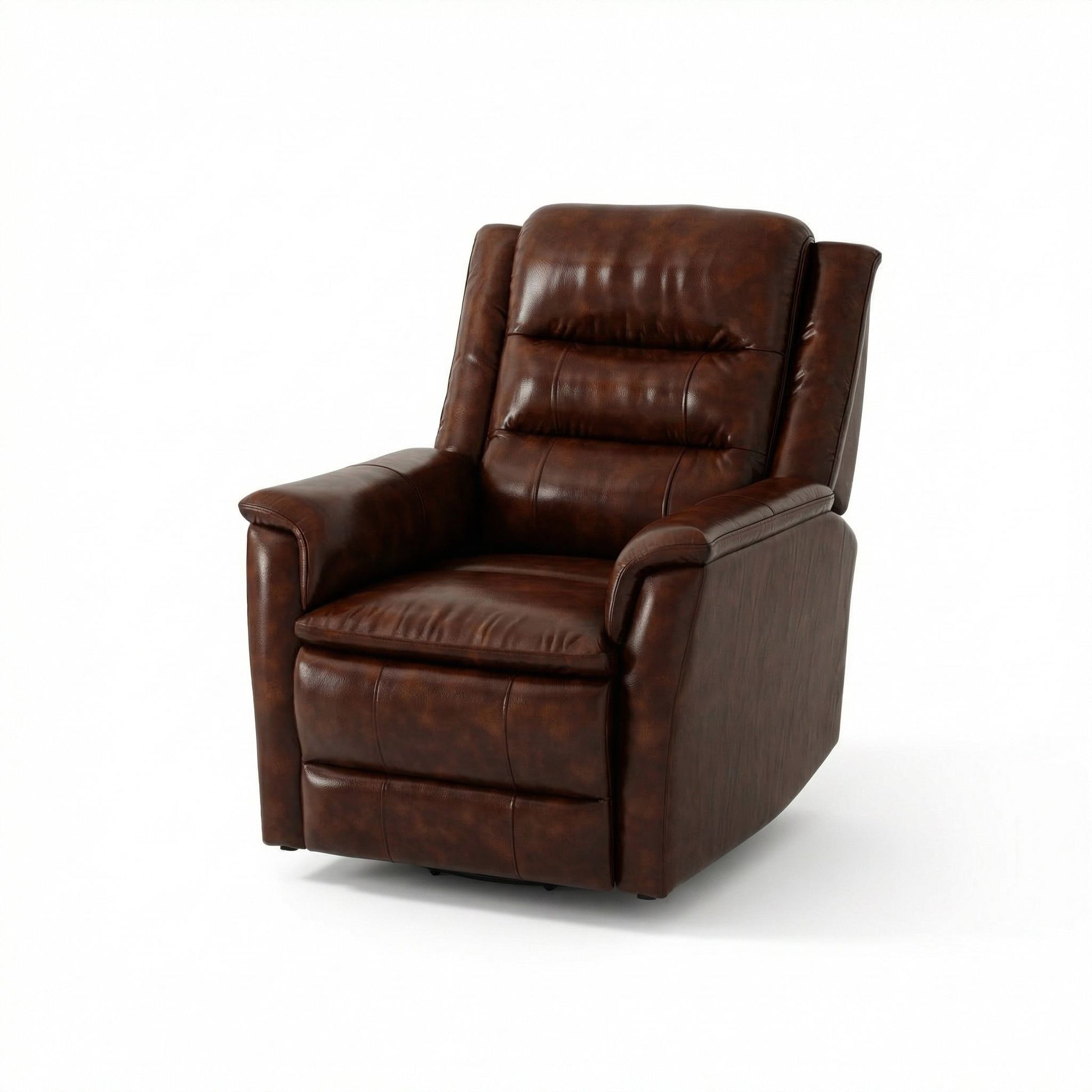Swivel Recliner With Manual Adjustable Footrest Home Essentials