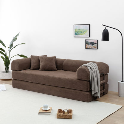 Convertible Foldable Floor Sofa Bed For Living Room Home Essentials