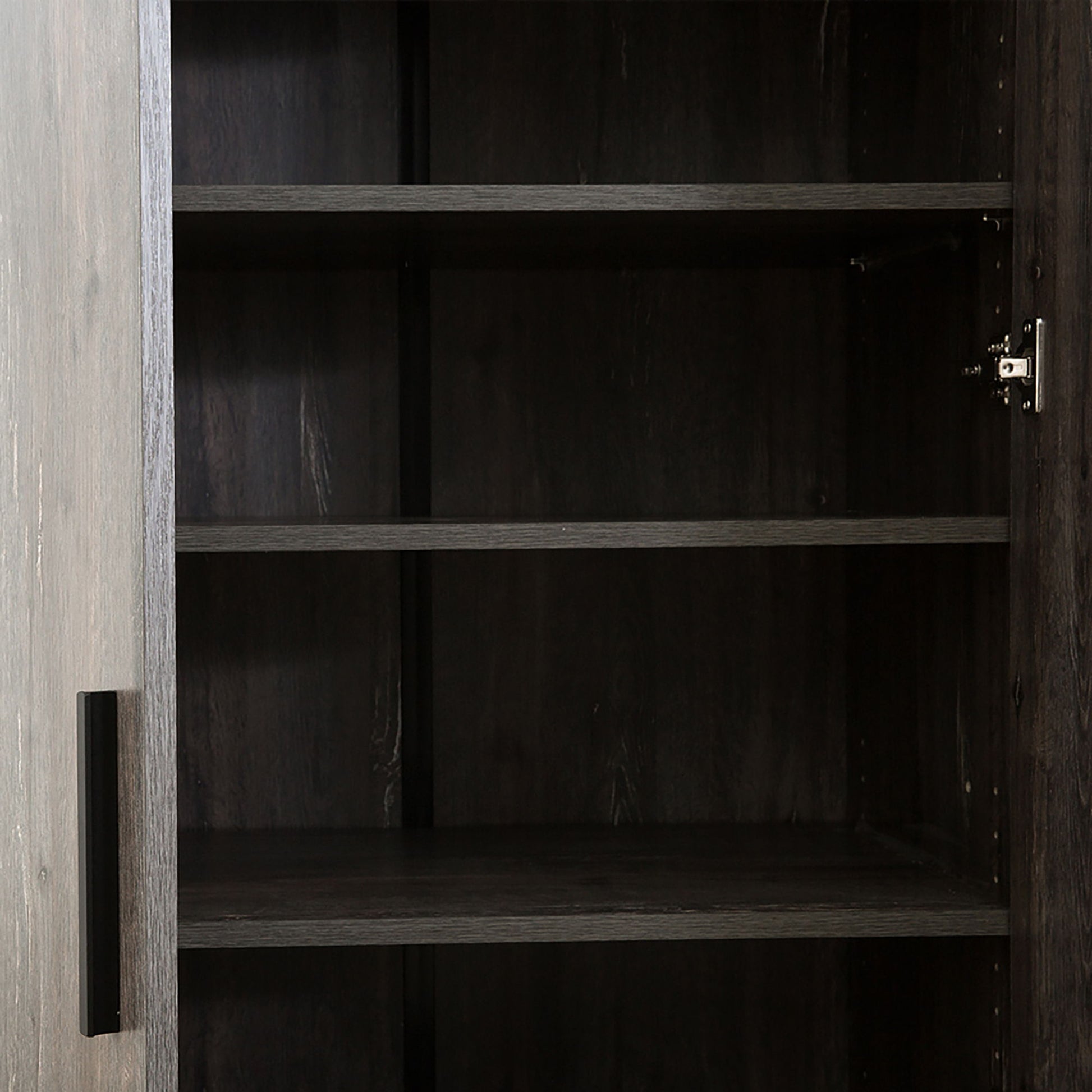 Mia - Farmhouse Shoe Cabinet With 6 Shelves Daily Nest