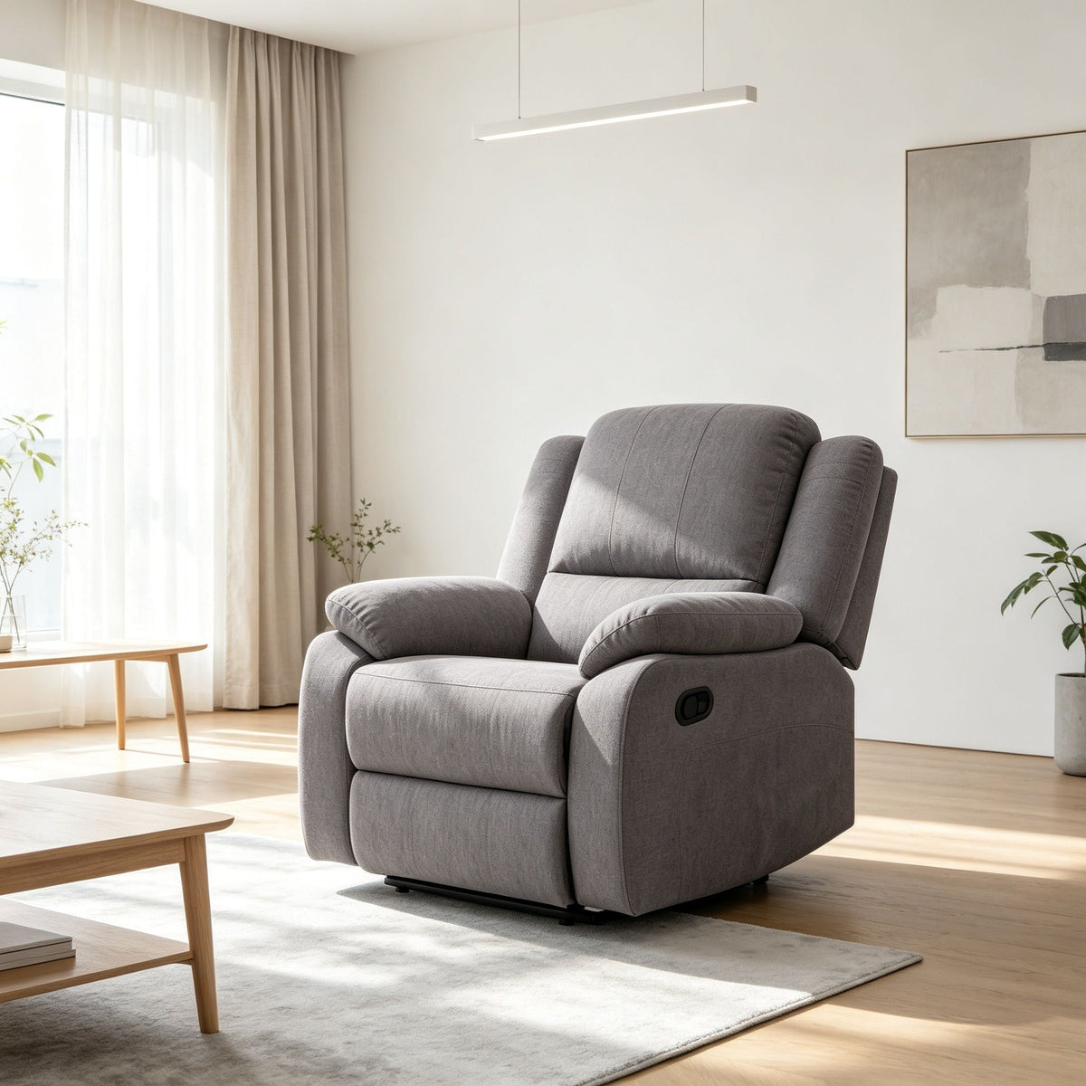 Reclining Armchair Single Recliner With 150° Recline Home Essentials