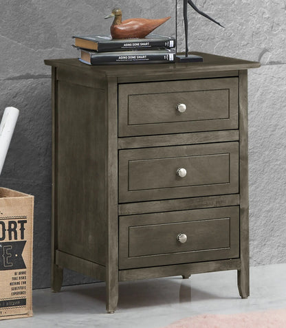 Dove Tailed Drawers 3 Drawer Nightstand Glory Furniture