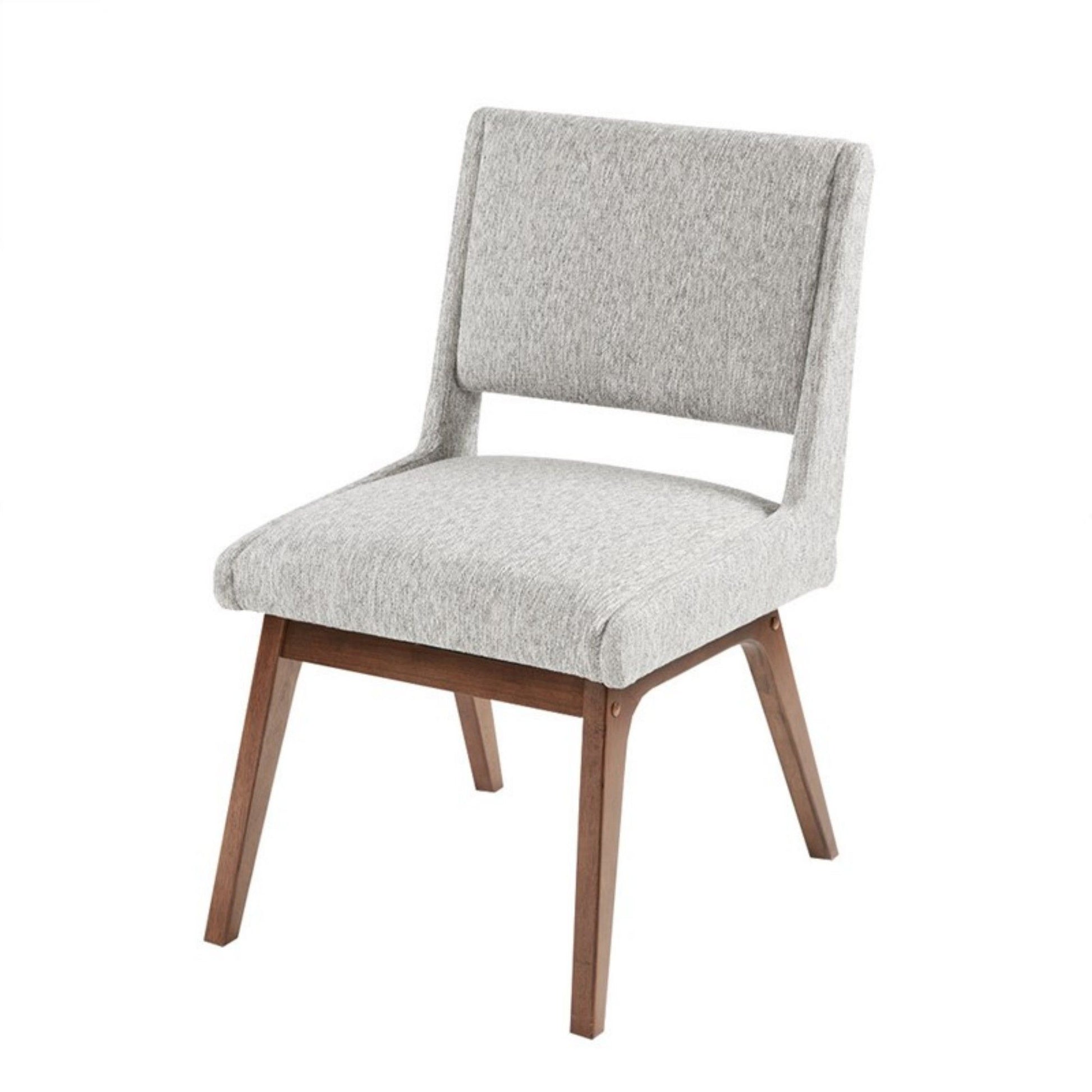 Boomerang - Dining Side Chair With Upholstered Cushions (Set of 2) - Light Gray JLA