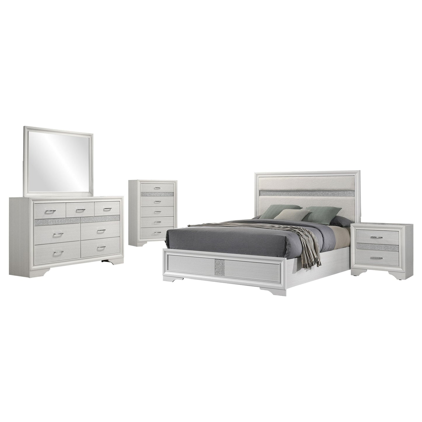 Annie - 5 Piece Bedroom Set Furniture Max