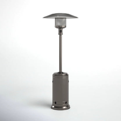 46000 Btu Propane Patio Heater - Steel Gray LSI Patio Furniture
