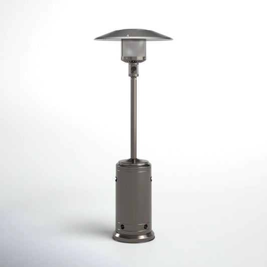 46000 Btu Propane Patio Heater - Steel Gray LSI Patio Furniture