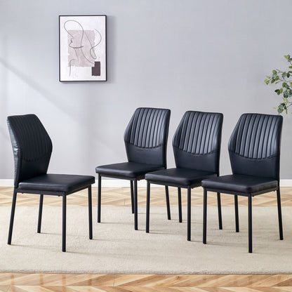 Luxury Simple Chair With Metal Leg Home Essentials