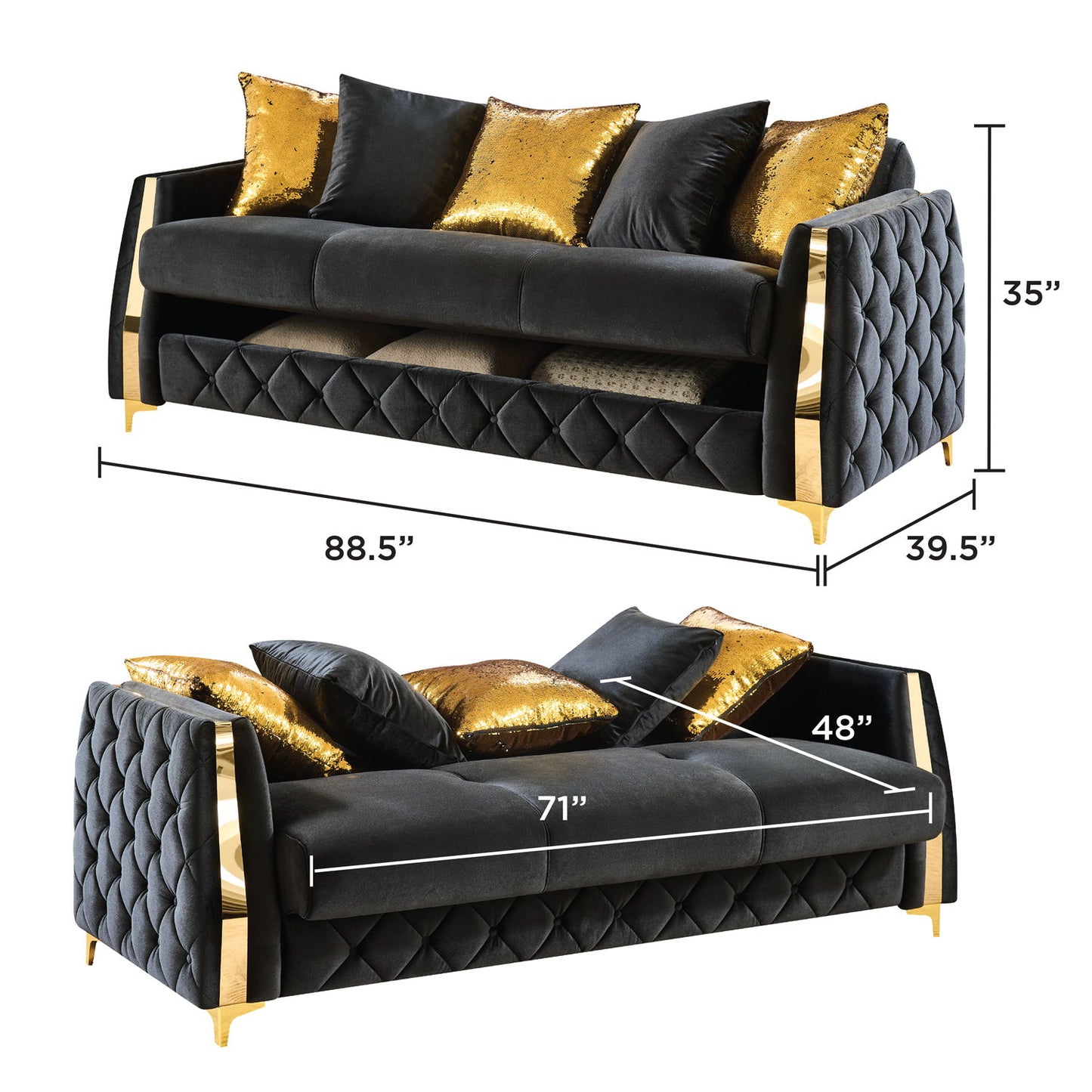 Lippa - Living Room Set Matrix Furniture Group