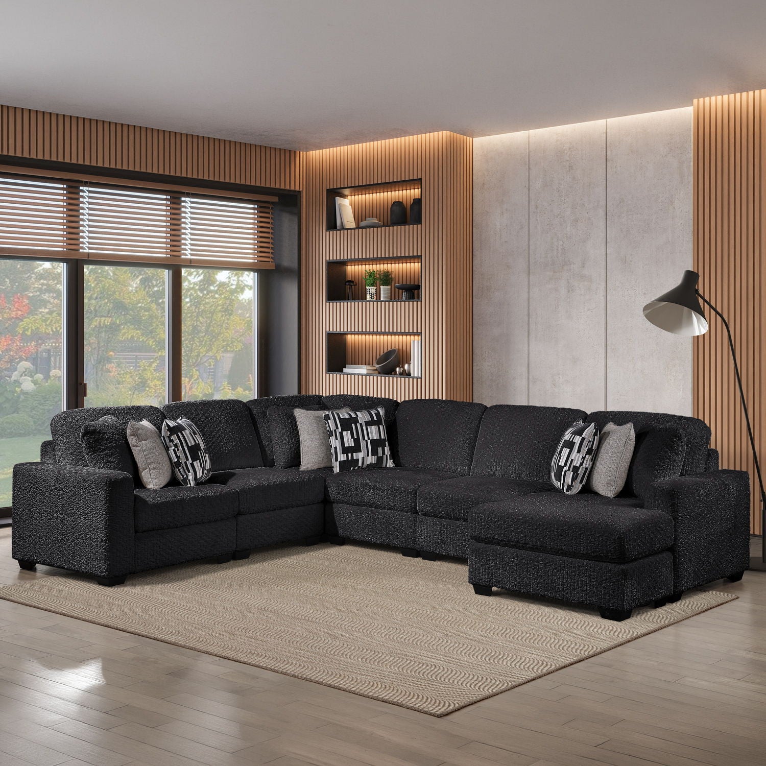Maxwell - Modern Sectional Sofa Matrix Furniture Group