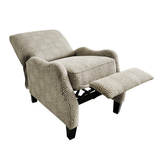 Hoffman - Push Back Recliner - Beige Multi JLA
