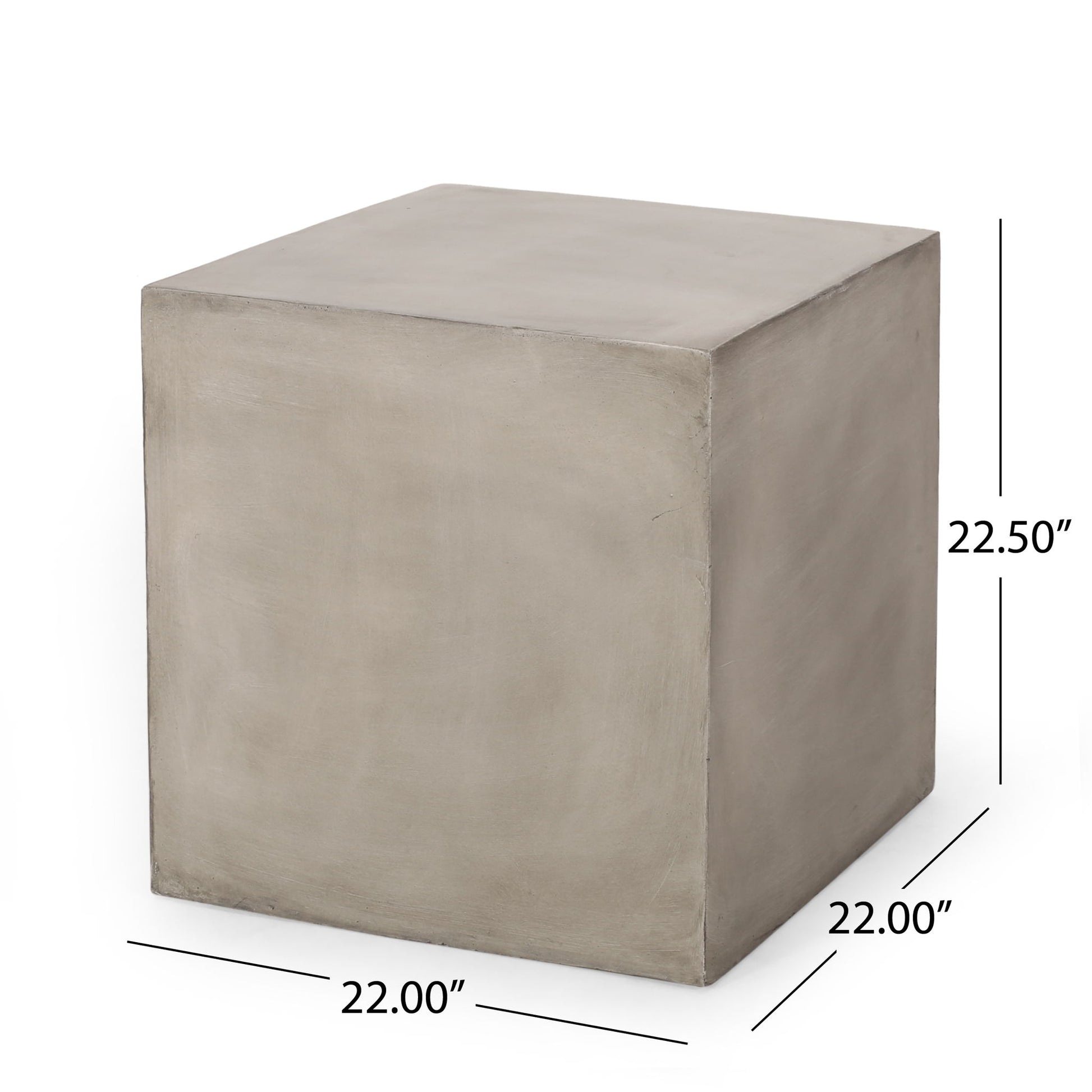 Outdoor / Indoor Square Lightweight Side Table Noble House