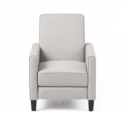 Upholstered Push Back Recliner Chair For Living Room Noble House