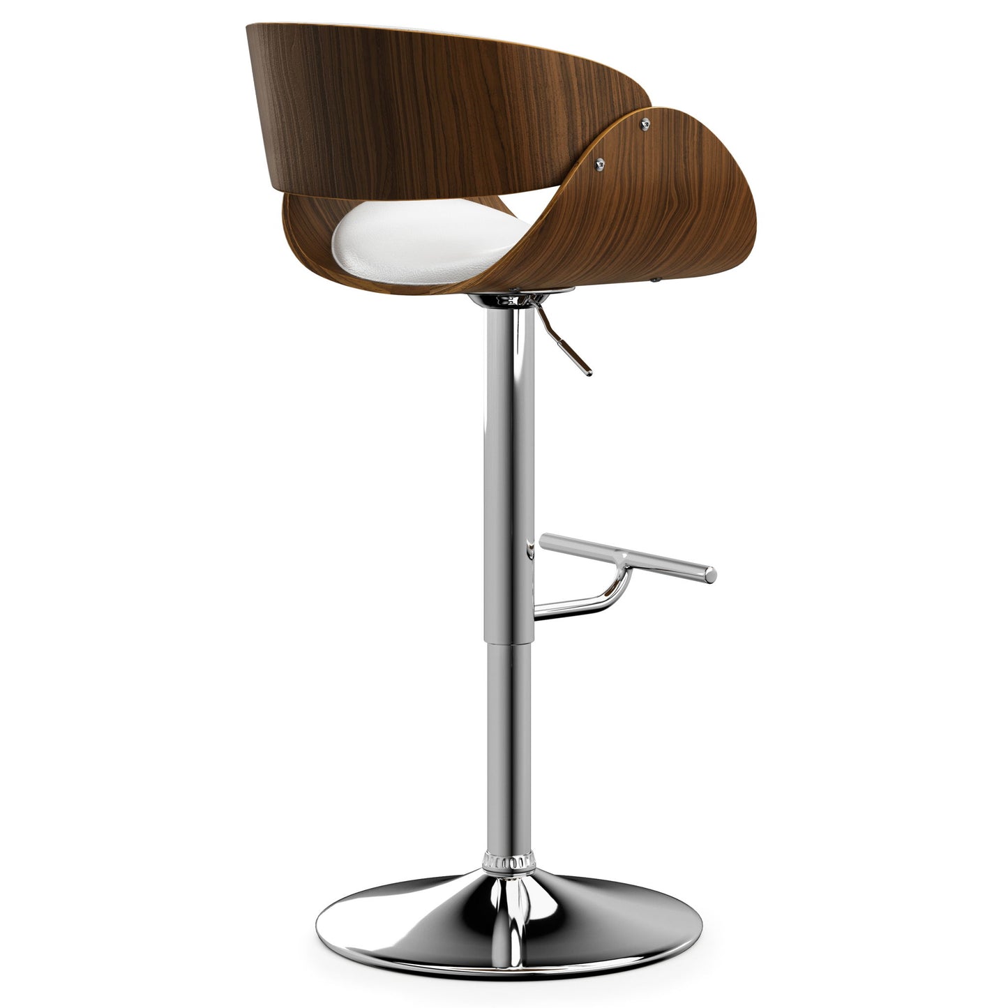 Amery - Mid Century Modern Adjustable Swivel Bar Stool Simpli-Home