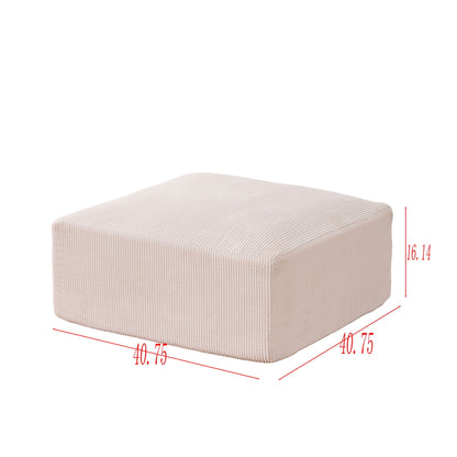 Modular Upholstered Ottomans Home Essentials