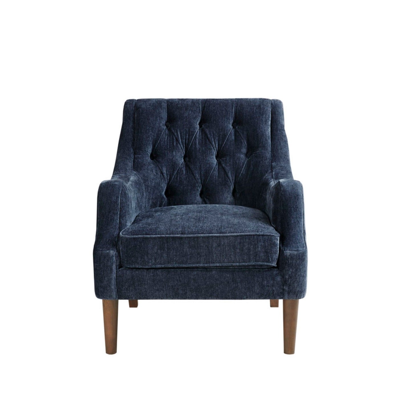 Button Tufted Accent Chair Vintage Style JLA