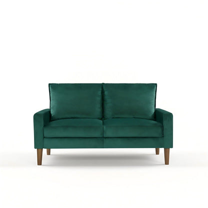 Upholstered Loveseat Sofa, 2 Seater Couch For Living Room Apartment US Pride