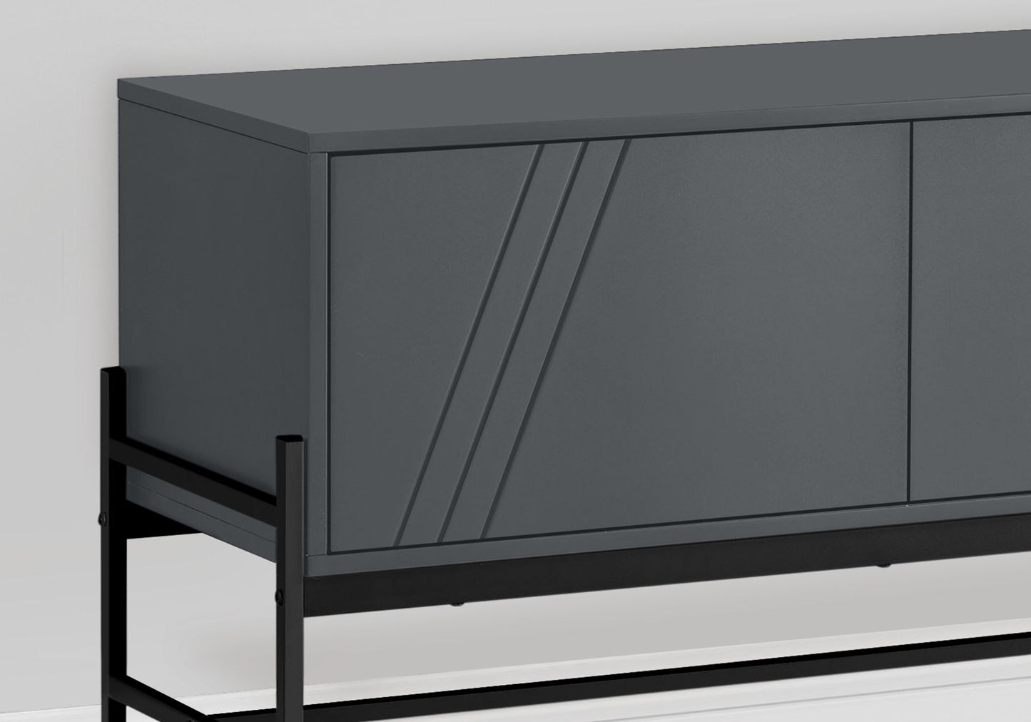 TV Stand, Console, Media Entertainment Center, Storage Cabinet, Contemporary And Modern 8th Street
