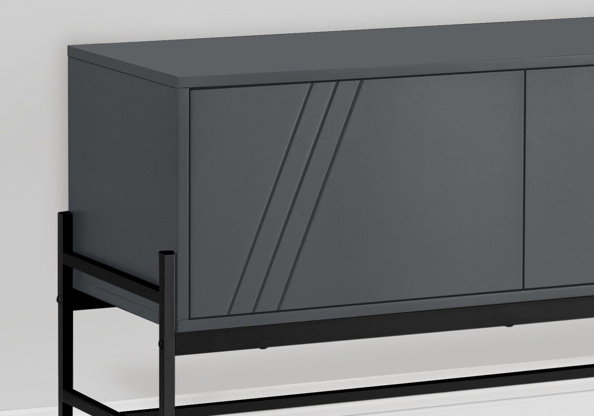 TV Stand, Console, Media Entertainment Center, Storage Cabinet, Contemporary And Modern 8th Street