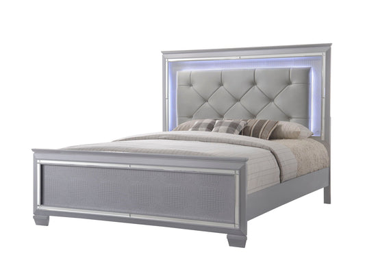 Lillian - Upholstered Bed Crown Mark