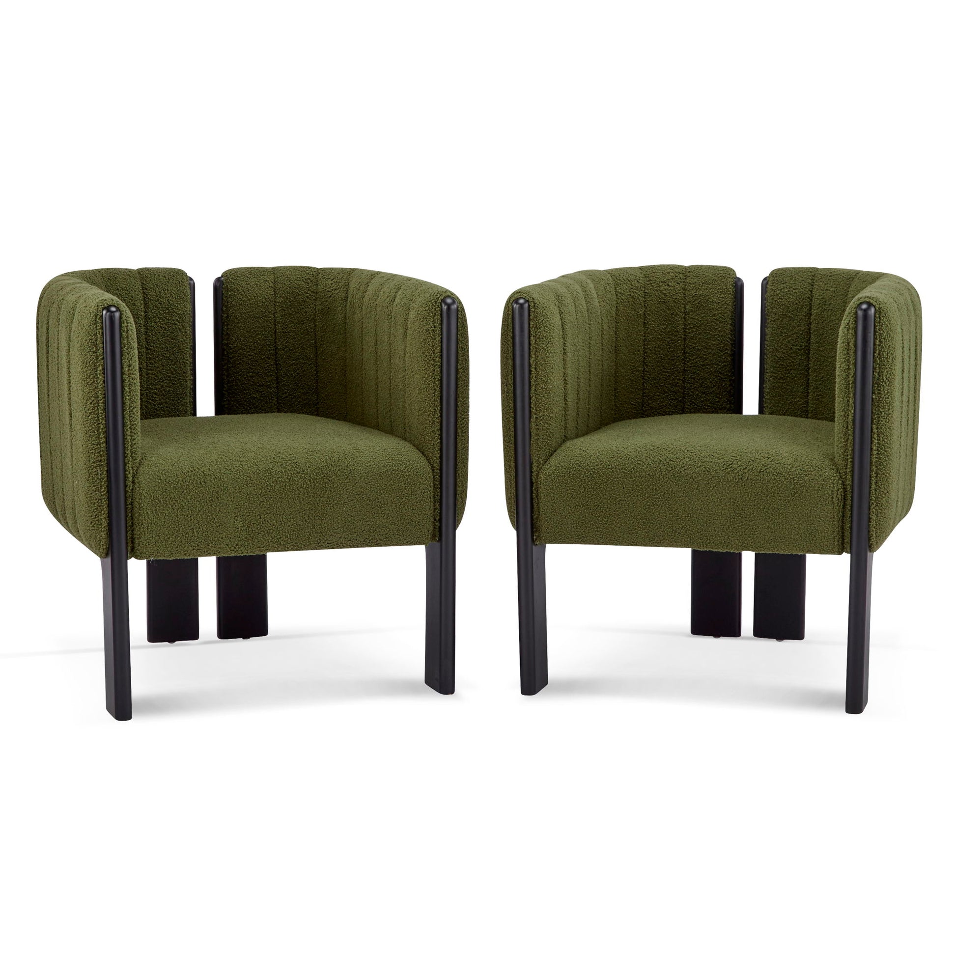 Stylish Seating Dining Chairs (Set of 2) Noble House