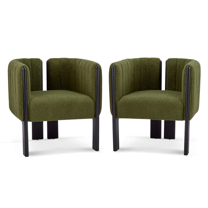 Stylish Seating Dining Chairs (Set of 2) Noble House