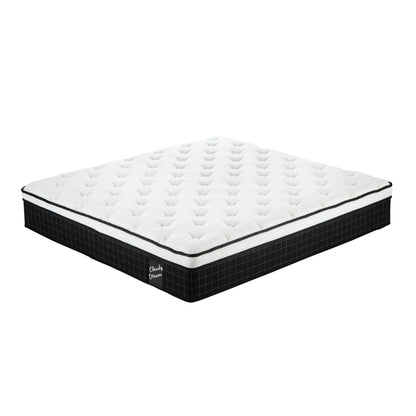 12" Hybrid Mattress With Individual Pocket Spring, Comortable Memory Foam Home Essentials