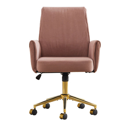 Office Swivel Chair - Light Pink Home Essentials