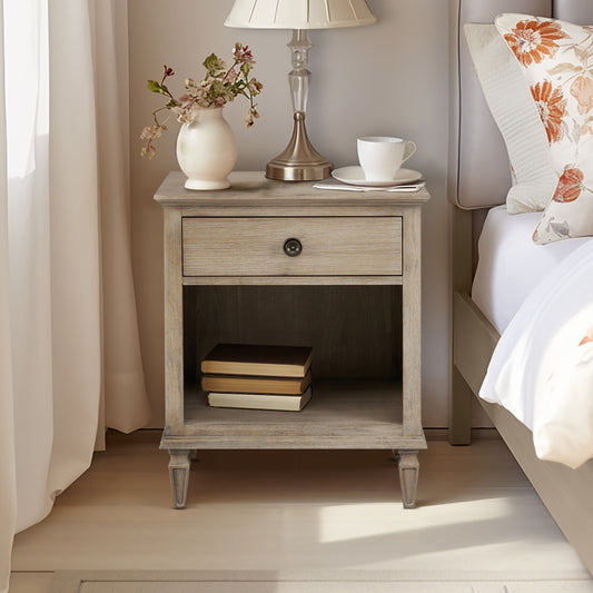 Victoria - Nightstand - Light Natural Madison Park Signature