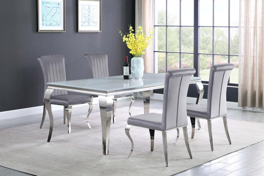 Carone - Rectangle Dining Set CoasterElevations