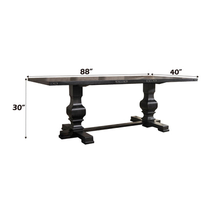Morland - Dining Table - Black Acme
