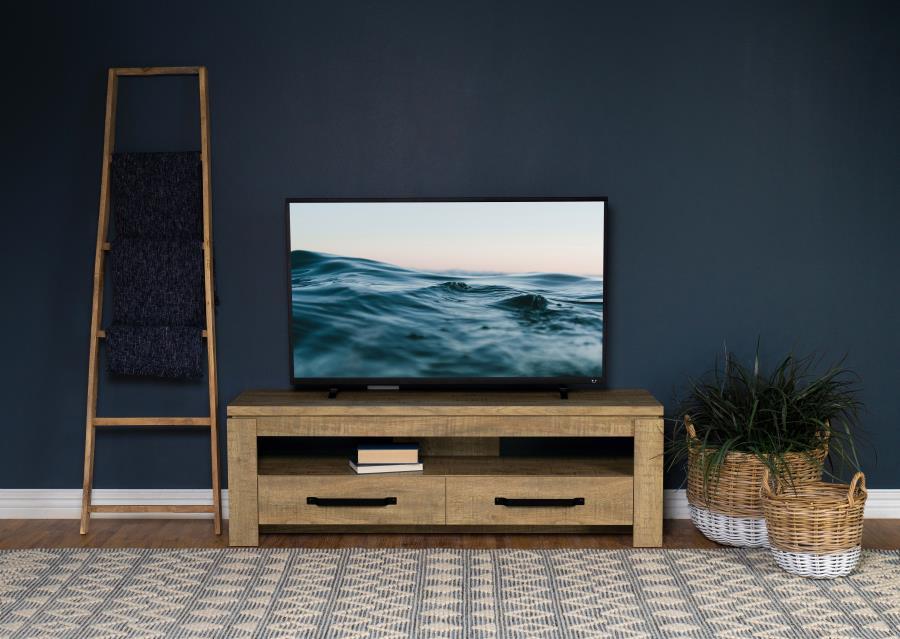 Elkton - 2-Drawer Engineered Wood 59" TV Stand CoasterEssence