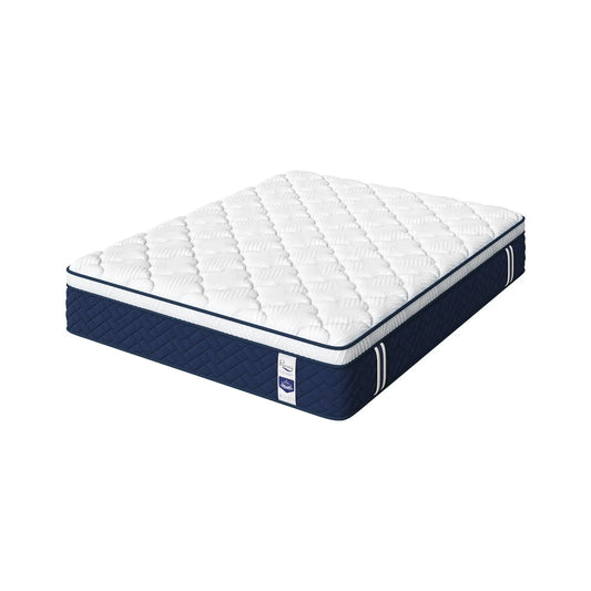 Rresta Hotel Collection - 12" Medium Firm Hybrid Mattress With 5 Zone Support For Back & Hip Relief, Fiber Free, Certipur Us Certified Somnus Mattress USA