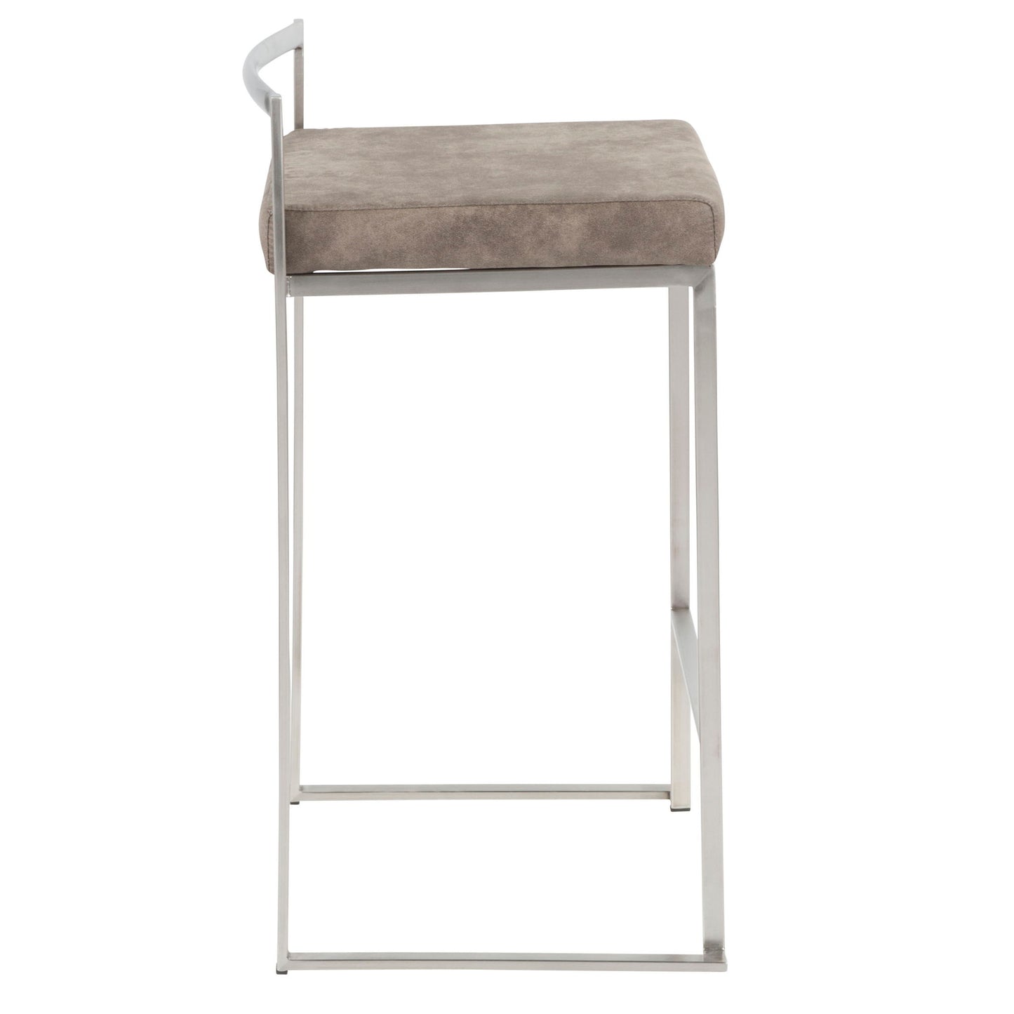 Fuji - Contemporary Elegant Stackable Counter Stool Set Lumi Source