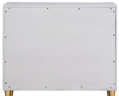 Anson - Console Cabinet - Silver / Champagne Acme