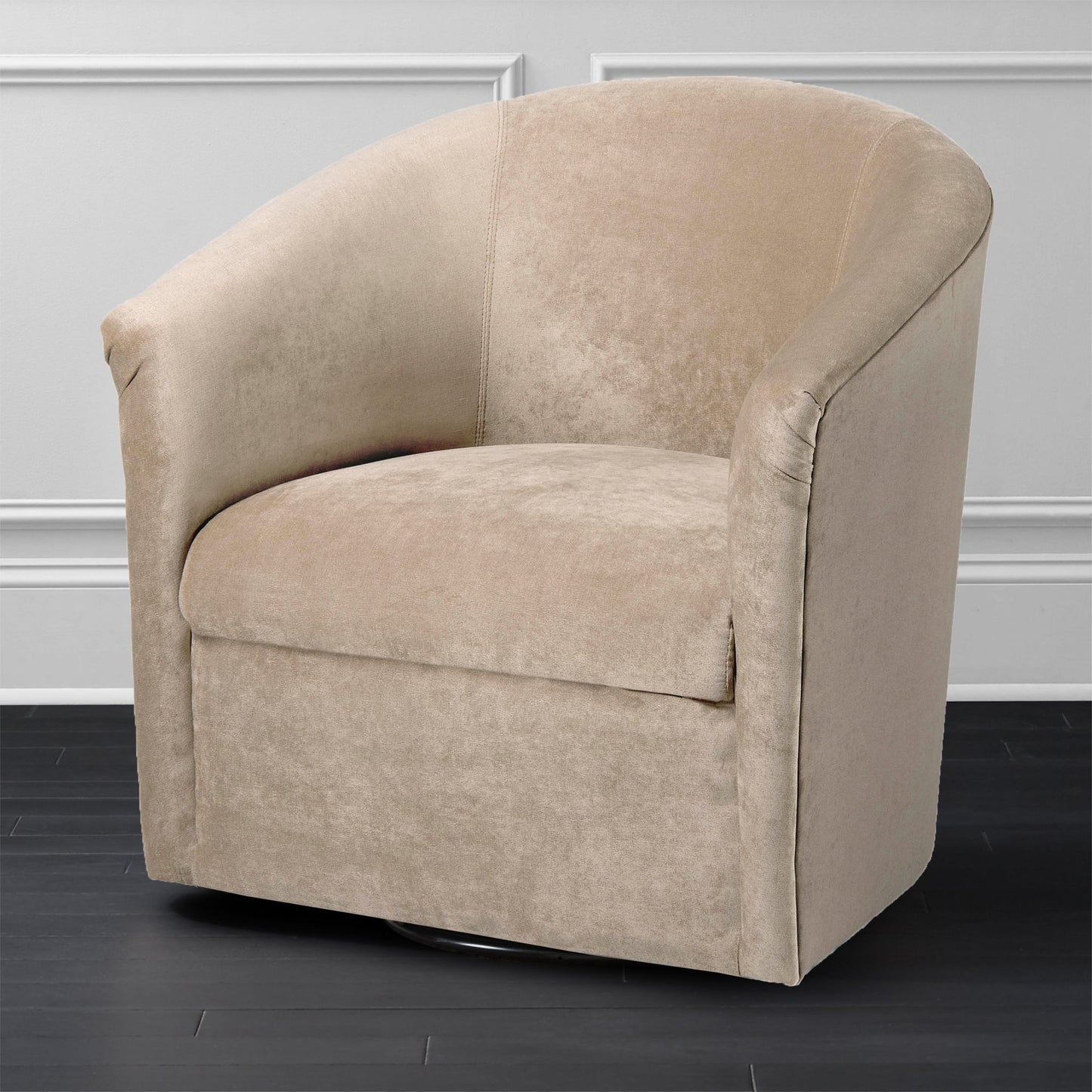 Eden - Swivel Chair With Upholstery And Hardwood Frame Ridgecrest Home