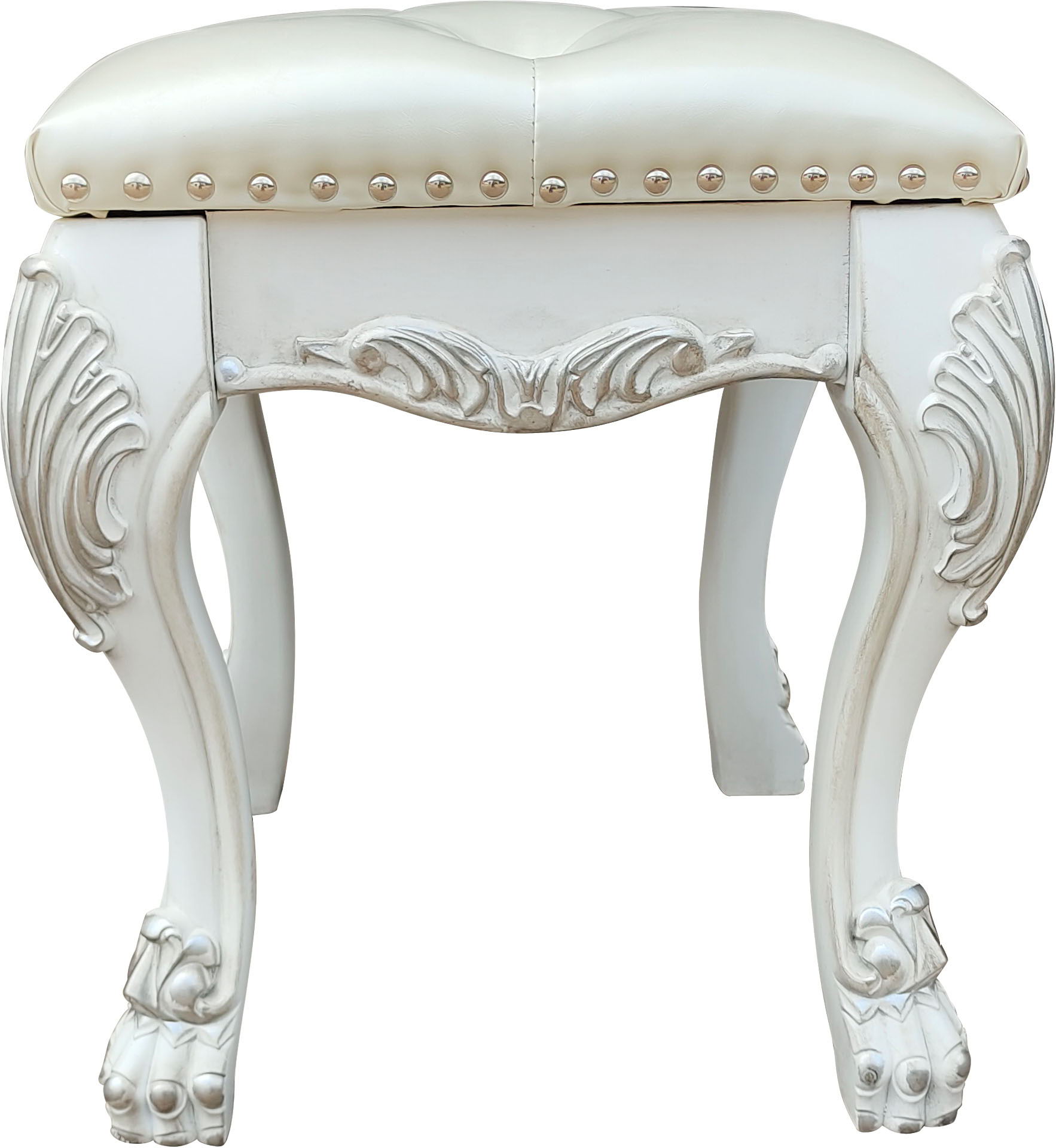 Dresden II - Vanity Stool - Bone White Acme