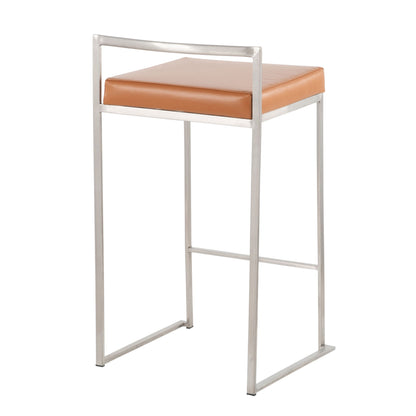 Fuji - Contemporary Elegant Stackable Counter Stool Set Lumi Source