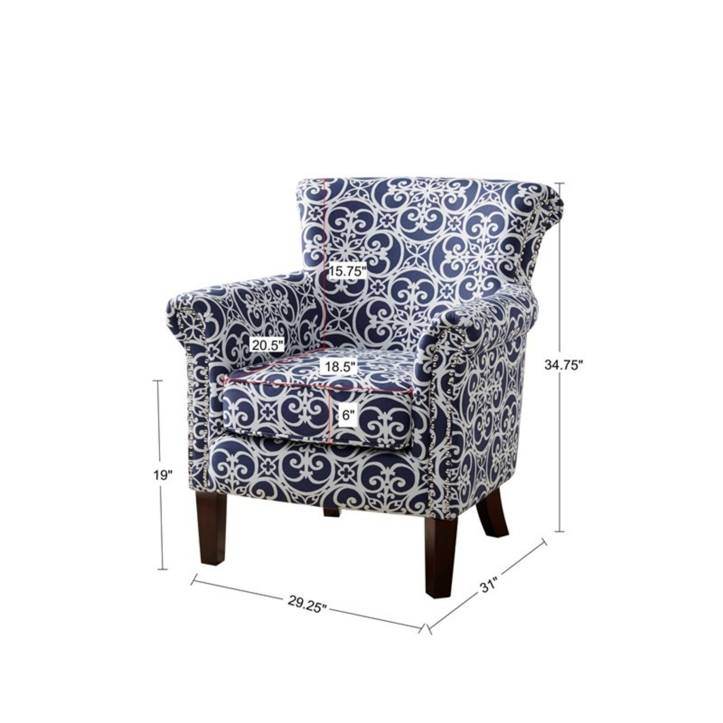 Brooke - Tight Back Club Chair JLA