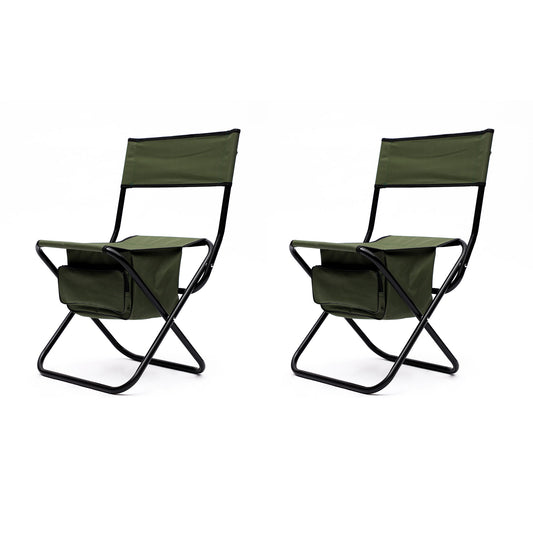 Folding Outdoor Chairs With Storage Bag, Portable Chair For Indoor, Outdoor Camping, Picnics And Fishing Home Essentials