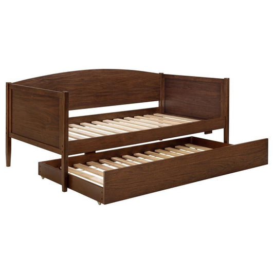 Bozeman - Wood Twin Daybed With Trundle - Medium Walnut Coaster Fine Furniture