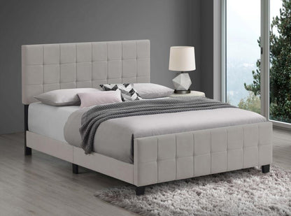 Fairfield - Upholstered Panel Bed CoasterEssence