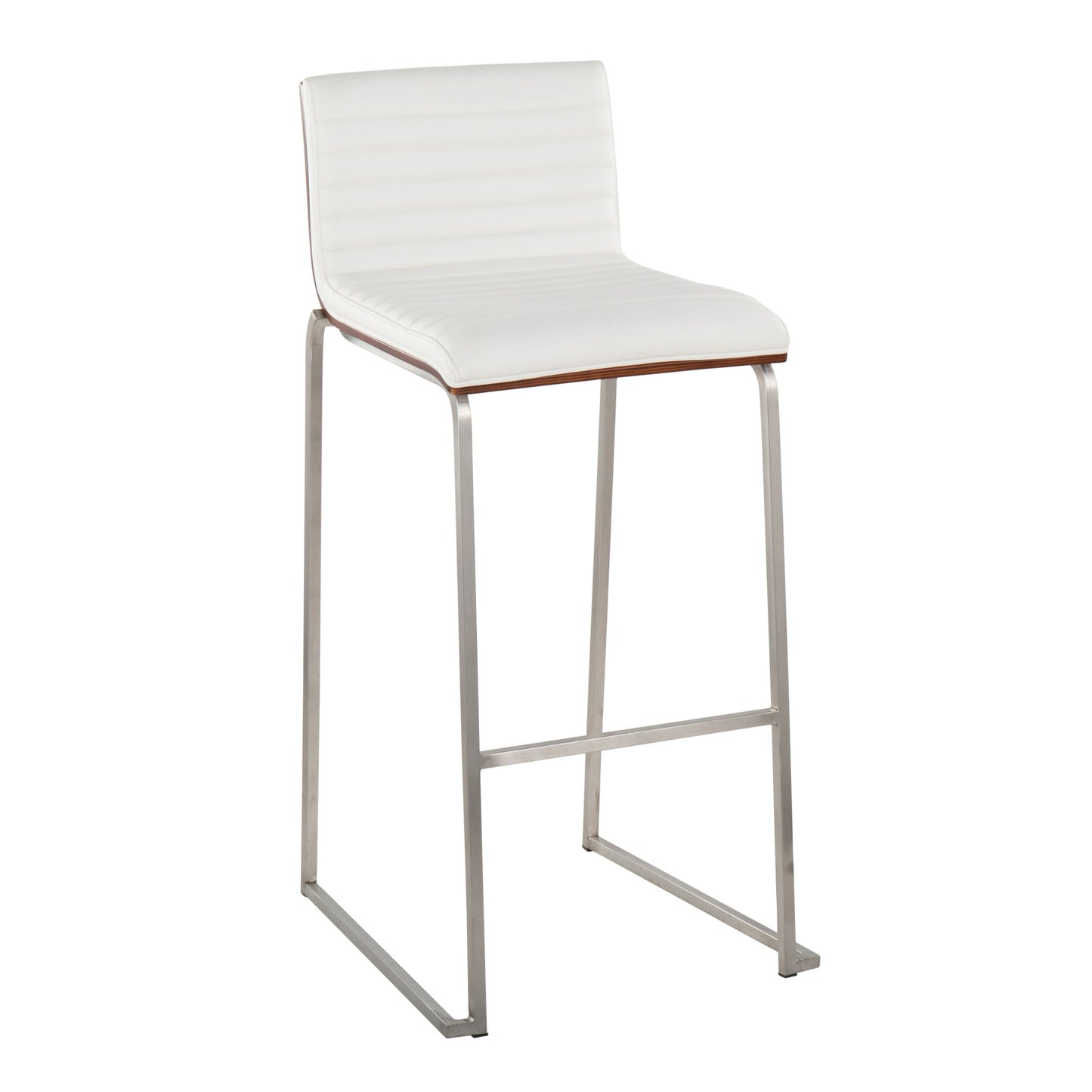 Mason Mara - Contemporary Fixed Height Barstool (Set of 2) Lumi Source
