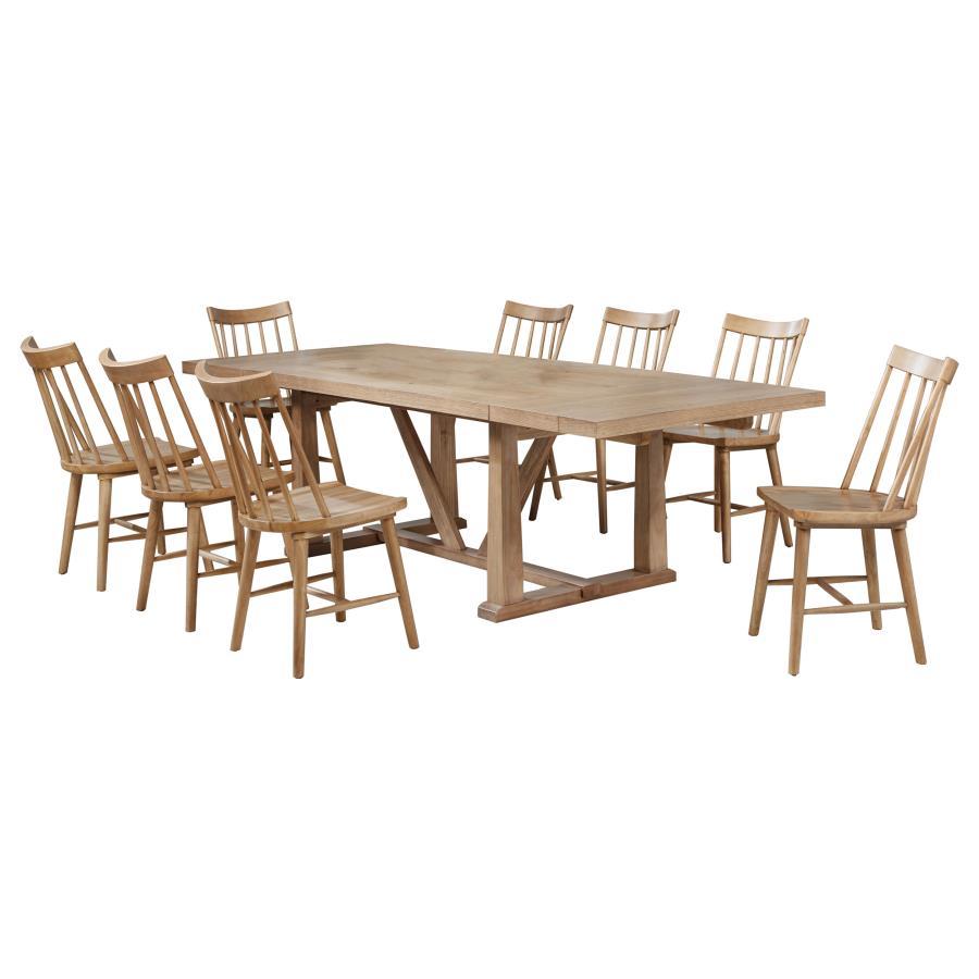 Middleton - 106" Extension Leaf Dining Set Coaster Fine Furniture
