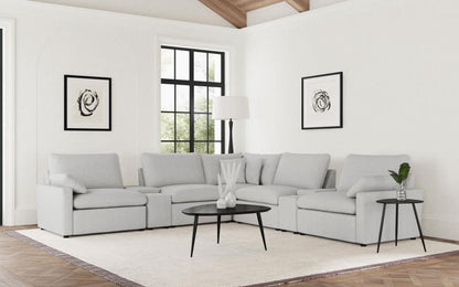 Collins - 7-Piece Modular Power Reclining Sectional Coaster Fine Furniture