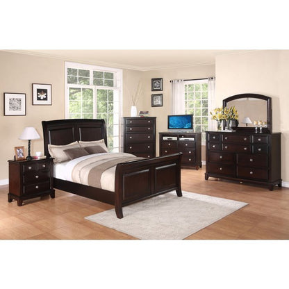 Elegant Transitional Bed Glory Furniture